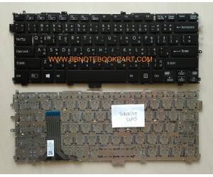 Sony Keyboard คีย์บอร์ด VAIO PRO 13  SVF13  SVP13  ภาษาไทย อังกฤษ